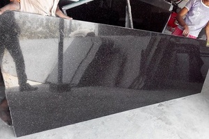 Pavage extérieur et pavés de granit noir de galaxie - Product Image 4