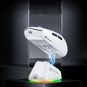 Souris sans fil légère Attack Shark G3 <span class=keywords><strong>PRO</strong></span> 59g, capteur PAW3311, 25000 DPI, trois modes, Bluetooth, optique, pour e-sport, avec station de charge - Product Image 5