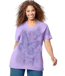 2023 New design Printed <b>Women's</b> <b>T</b>-<b>Shirt</b> Wholesale Price O Neck Slim Fit 100% Cotton <b>T</b> <b>Shirts</b> Cheap <b>Women</b> Tshirts Made in Banglad - Product Image 2