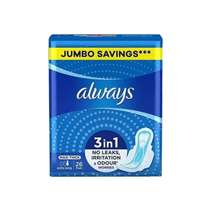 Almohadillas sanitarias de algodón transpirable para mujer superabsorbentes y discretas - Product Image 5
