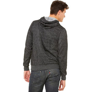 380gsm Hommes À Capuche En Gros Coton Épais Lourd Polaire Pull Goutte D'épaule Hoodies Coton Pull À Capuche - Product Image 2