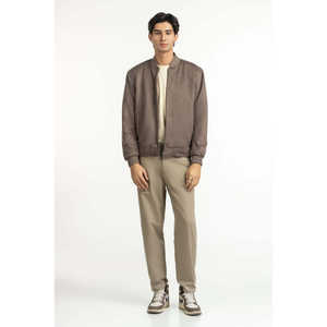 เสื้อแจ็คเก็ต PU สไตล์วินเทจสำหรับฤดูใบไม้ร่วงและฤดูใบไม้ผลิ คอตั้ง ปิดด้วยซิป กันน้ำ ทรงปกติ ไซส์ XS - Product Image 6