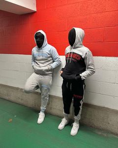 Trajes Deportivos Casuales de Invierno para Hombre de Primera Calidad, 100% Algodón, Color Sólido, Cómodos - Product Image 5