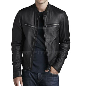 Custom Black Bomber <b>Jacket</b> <b>Men's</b> Faux <b>Leather</b> Baseball Varsity <b>Men's</b> <b>Jacket</b> - Product Image 6