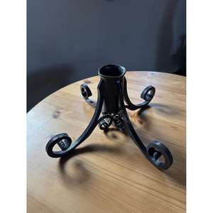 Artículo de Navidad más vendido Soporte de árbol de metal Jardín de Casa Pantalla antideslizante Hierro rústico Soporte de árbol de Navidad Característica ajustable - Product Image 2