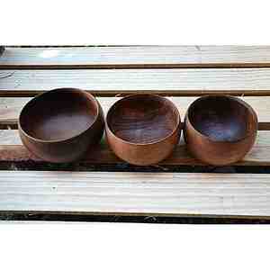 Cuenco personalizado hecho a mano más vendido, utensilios de cocina de madera de mango de nogal, exportador de la India con alta calidad - Product Image 3