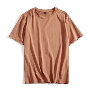 Prix de gros 100% coton T-shirt décontracté Design graphique T-shirt tricoté Logo personnalisé impression numérique T-shirt surdimensionné pour hommes - Product Image 2