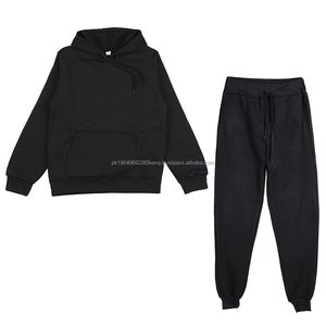 Ensemble de survêtement pour homme avec sweat à capuche à double fermeture éclair personnalisé 350 g/m², pantalon de survêtement en strass Freece, 2 pièces, mode streetwear pour homme, taille plus - Product Image 5