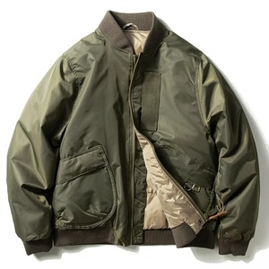 Blouson aviateur pour homme confortable et élégant au meilleur prix avec capuche réglable taille XL pour l'hiver - Product Image 1