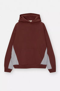 Customized Winter All-Match <b>Hoodies</b> for Men and Women Thickened Solid Color with Street Style Print Loose and <b>Trendy</b> Wholesale - Product Image 5
