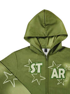 ชุดวอร์มผู้ชายปี 2026 แบบสั่งทำพิเศษ ปักลายแบบดิสเทรส ระบายอากาศได้ดี เหมาะสำหรับฤดูหนาว สกรีนโลโก้ได้ตามต้องการ สไตล์สตรีทแวร์ ล้างสีแบบแอซิด คุณภาพพรีเมียม - Product Image 3