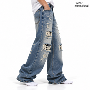 Jeans negros para hombre al por mayor, jeans negros personalizados para hombre, jeans personalizados, denim negro teñido con sulfuro, marca de etiqueta privada - Product Image 3
