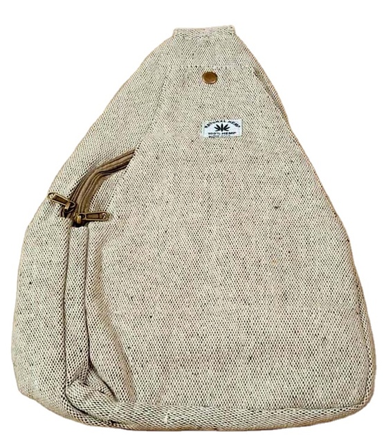 Unisex Eco-Friendly Hemp Backpack (BG-180-B) Zipper Closure Travel Backpack Wholesale Price From India
