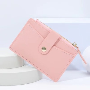 Moda bolsillo con cremallera mini bolso de mano para mujer multifunción nuevas señoras personalizado PU cuero estilo moda monedero billetera larga - Product Image 1