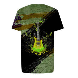 T-shirts imprimés pour hommes Kivotech, manches courtes, col rond, impression par sublimation personnalisée, votre propre style pour adultes - Product Image 6