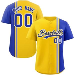 Maillots de baseball personnalisés avec logo et numéro, impression par sublimation professionnelle de haute qualité, t-shirts respirants - Product Image 4