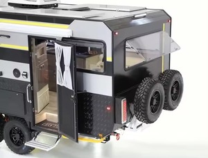 Acero inoxidable Rv Camper 4X4 Campers Motorhomes Caravanas Rv Travel Trailer Camper para camión - Product Image 2