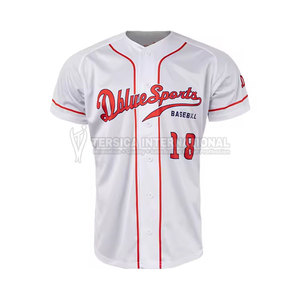 Camiseta de béisbol de poliéster ajustada Camiseta de manga corta unisex Camiseta de béisbol de poliéster ligera - Product Image 1