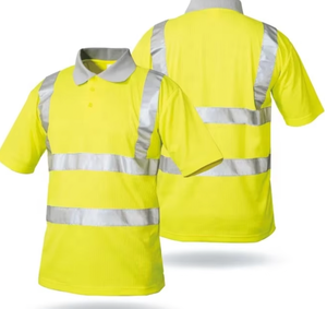 Venta al por mayor Polos de alta calidad de alta visibilidad reflectante ropa de seguridad de trabajo camisas personalizadas con logotipo - Product Image 1