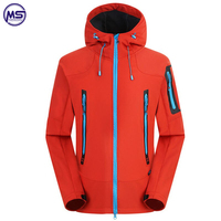 2022 meilleure conception hommes Softshell veste de haute qualité couleur unie Logo personnalisé impression mince doux pour l'hiver pas cher en gros