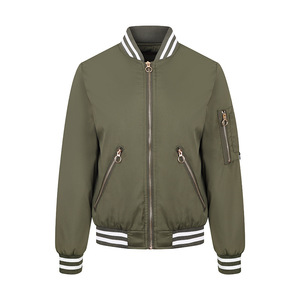 แจ็คเก็ตบอมเบอร์สตรีทแวร์แบบยูนิเซ็กซ์คุณภาพพรีเมียม พร้อมงานปัก ผ้าโพลีเอสเตอร์/คอตตอน/ไนลอน กันน้ำและเป็นมิตรกับสิ่งแวดล้อม - Product Image 5