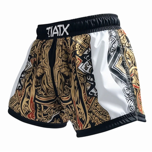 Short de combat MMA personnalisé de haute qualité pour hommes en gros respirant à séchage rapide pour l'entraînement de compétition pour adultes - Product Image 3