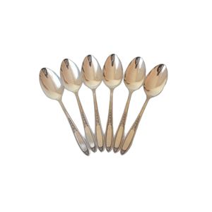 Proveedor de fábrica indio de Venta caliente a bajo precio, cuchara de plata antigua, juego de utensilios para servir ensalada para Hotel, restaurante, uso doméstico - Product Image 3
