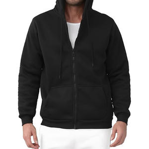 Sudadera con cremallera personalizable, sudadera con cremallera unisex para impresión y ropa de calle al por mayor - Product Image 5