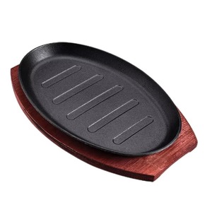 Plato de sizzling de alta resistencia que garantiza una fiabilidad a largo plazo y mejora la satisfacción del cliente a través de experiencias culinarias inolvidables - Product Image 1