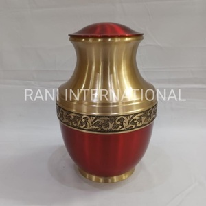 โกศเผาศพทองเหลืองสีดำ พร้อมแถบสลักลายหัวใจ สำหรับผู้ใหญ่ คุณภาพพรีเมียม โถเก็บอัฐิสุดหรู โถศพที่ระลึกสุดสง่างาม กำลังเป็นที่นิยมสำหรับงานศพ - Product Image 4