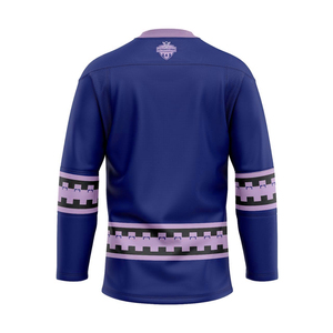 Sublimación Impreso Ecológico Unisex Camisetas de hockey sobre hielo OEM Uniformes de hockey personalizados Poliéster Transpirable Ropa deportiva de secado rápido - Product Image 6