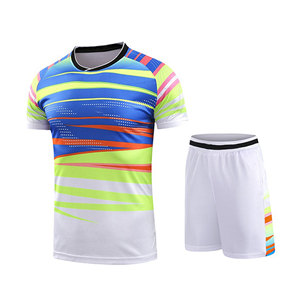 Wholesale High Quality <b>Badminton</b> Team Uniform Custom Logo Jersey and Shorts Sublimation Printed Wear - Product Image 5