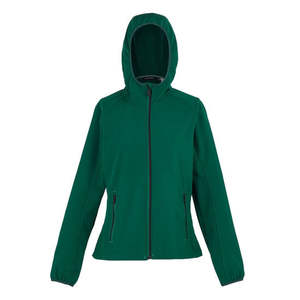 Veste softshell pour femme, coupe décontractée et durable, idéale pour les journées fraîches, veste d'extérieur légère offrant chaleur et confort - Product Image 4