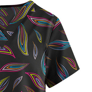 Camiseta de Belleza de la Mejor Calidad para Mujer, Uniforme de Trabajo Elegante para Salón de Belleza con Bolsillo Opcional - Product Image 4