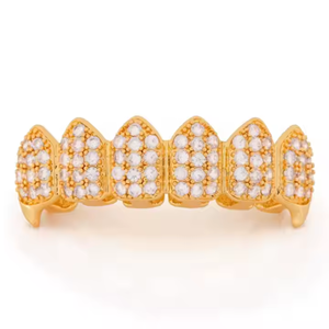 เครื่องประดับแฟชั่นประดับด้วยตะแกรงสีเงินสไตล์ไม่เหมือนใครสไตล์หรูหรา - Product Image 4