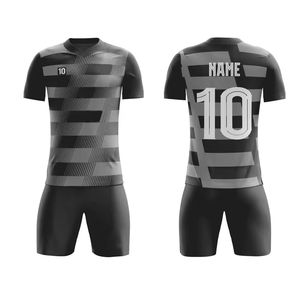 Conjunto de Uniforme de Fútbol Personalizado al por Mayor para Unisex, Transpirable, Ropa Deportiva de Entrenamiento, Alta Calidad, Estilo 2025, 100% - Product Image 4