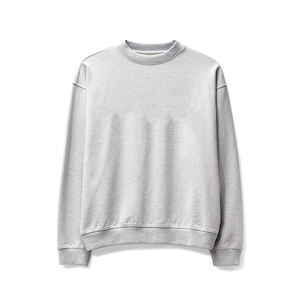 Breathable Lightweight Embroidered Custom <b>Men's</b> <b>Sweatshirts</b> Long Sleeves Casual Style Solid Pattern 100% Cotton for Winter Made - Product Image 6