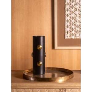 Vase en métal minimaliste moderne pour une décoration intérieure chic et un style floral décoratif avec une finition contemporaine élégante - Product Image 5