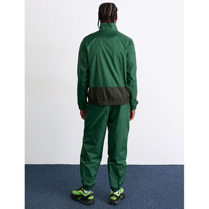 ชุดเซ็ตเสื้อแจ็คเก็ตกันลมแบบมีซิปและกางเกงจ็อกเกอร์สำหรับผู้ชาย 2 ชิ้น ผ้าโพลีเอสเตอร์ สไตล์สตรีทแวร์ - Product Image 6