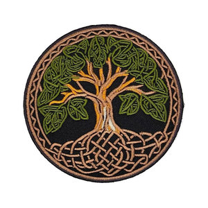 Écusson de broderie en tissu sergé à prix de gros professionnel Écusson de broderie léger de taille personnalisée - Product Image 3