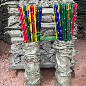 Escoba de Madera Vietnamita Más Vendida, Cerdas Suaves, Ecológica, Duradera, Diseño Panda, Mango Recubierto de PVC para Limpieza del Hogar y Jardín - Product Image 4