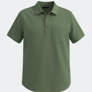 New Premium Quality Men's Short-Sleeve for <b>Polo</b> T-<b>Shirt</b> Custom Logo Embroidered Ashion Wear Knitted Fabric Good Export Price - Product Image 1