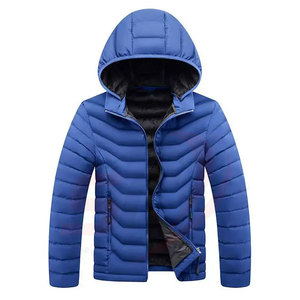 Chaqueta de invierno personalizada para hombre, ropa informal a prueba de viento, impermeable, acolchada, con capucha, 2023 - Product Image 5