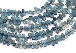 Handmade 8-Inch Smooth Teardrop Pear Shape <b>Beads</b> Unique and Elegant Natural Moss Aquamarine <b>Stone</b> <b>Beads</b> - Product Image 6