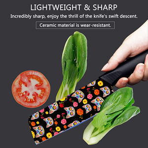 Cuchillo de Chef de Cerámica de Alta Calidad, 8 Piezas con Mango de Plástico para Cocina Casera, en Existencia, Éxito de Ventas 2026 - Product Image 4