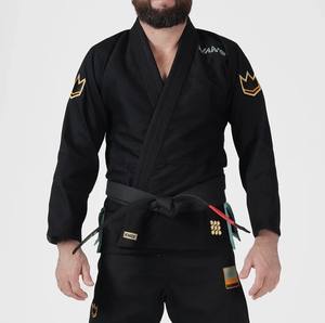 Uniformes de Karate 2026, Kimono de Jiu Jitsu Brasileño de 460 g/m², 100% Algodón Elástico, Ligero, Lavado, con Logotipo Frontal, Unisex - Product Image 2