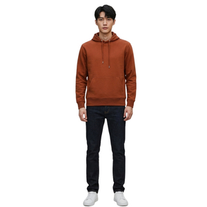 Unisex Solid 100% Cotton Pullover Hoodie Premium Warm Soft Fabric Comfortable Stylish Casual Streetwear Durable Autumn - Product Image 6