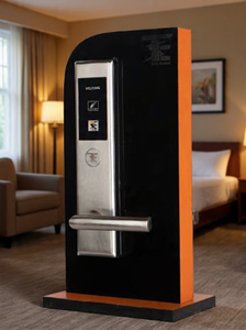 Cerradura Inteligente para Hotel con Manija de Puerta Integrada, Diseño Moderno y Minimalista, Precio de Oferta del Fabricante - Product Image 5