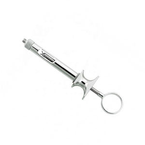 Jeringa de acero inoxidable de alta calidad Jeringa de aspiración dental Instrumentos dentales más vendidos - Product Image 2