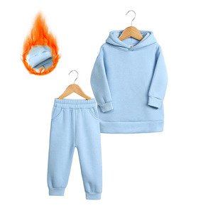 Survêtement jeunesse pour femmes velours velours personnalisé coupe-vent en Nylon enfants sport deux pièces ensemble Gym vêtements surdimensionnés - Product Image 6